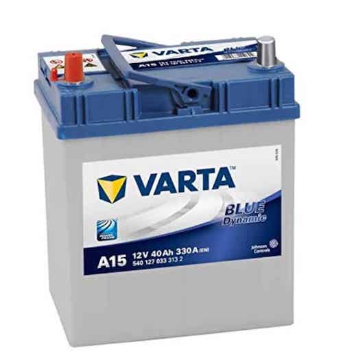 Autobaterie VARTA Blue Dynamic 12V 40 Ah levá, číslo 540 127 033